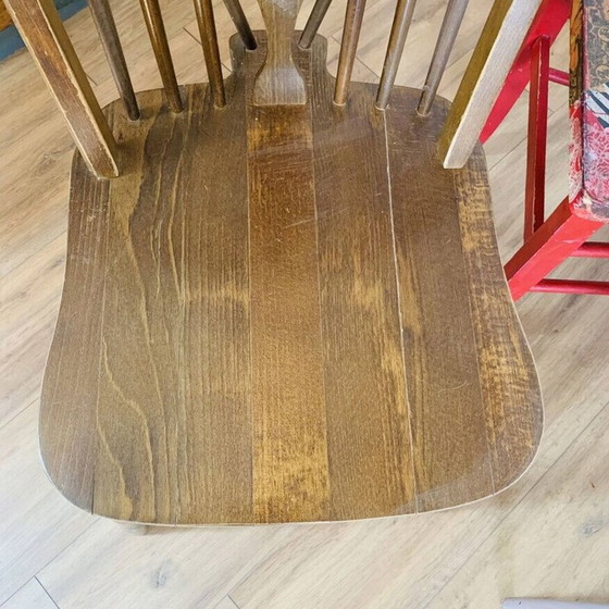 Image 1 of Satz von 4 nicht zusammenpassenden Vintage-Stühlen