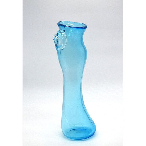 Image 1 of Vintage Skulptur Vase Stefano Toso Murano 1970er Jahre