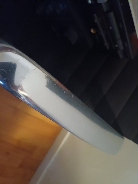 Image 1 of Aluminium Lounge Chair Herman Miller, Schwarzer Stoff