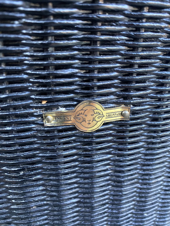 Image 1 of 6X Lloyd Loom Vincent Sheppard Stühle