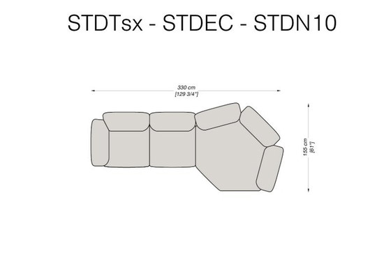 Image 1 of Neu Edra Standard Sofa Modular Einzelangebot