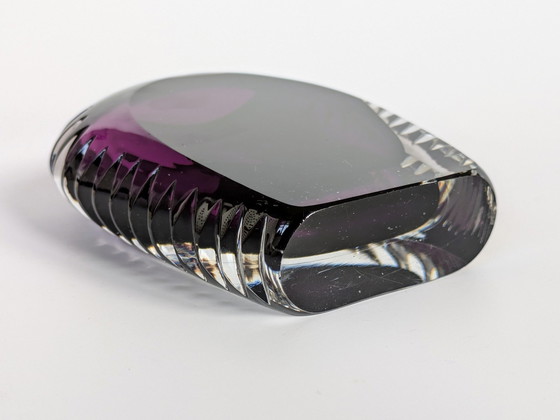 Image 1 of Kristallvase Amethyst | Beyer & Co Deutschland | 1970'S