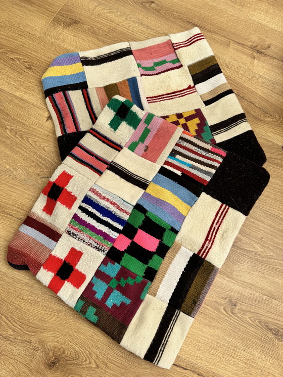 Image 1 of 2x Berber Dekorative Kissen Handgefertigt