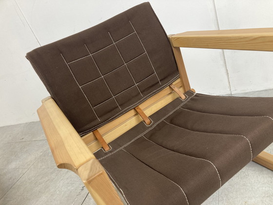 Image 1 of 2x Creafort Safari-Stühle von G Steenkamer Meubelfabriek Gouda