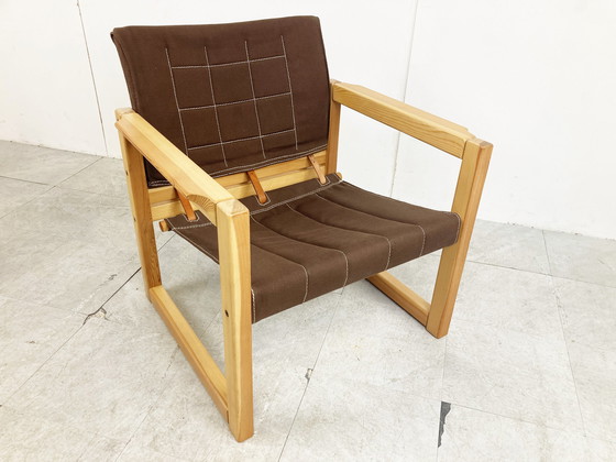 Image 1 of 2x Creafort Safari-Stühle von G Steenkamer Meubelfabriek Gouda