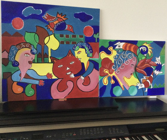 Image 1 of 2x Maartje Wijngaarden - fröhlich