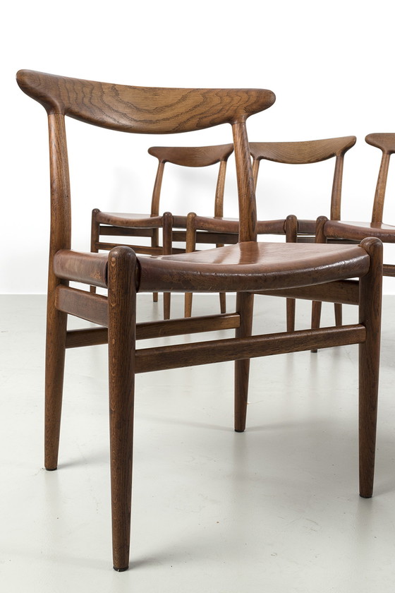 Image 1 of 6x Hans Wegner Stühle