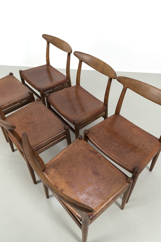 Image 1 of 6x Hans Wegner Stühle