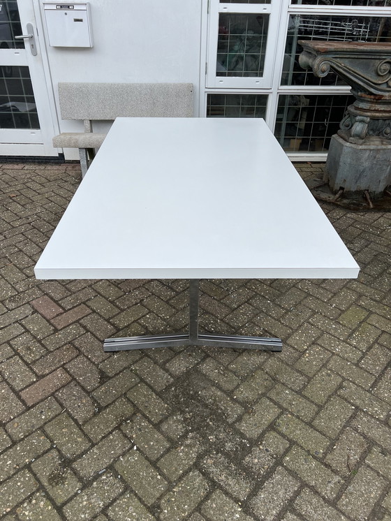 Image 1 of 1960er Jahre Tisch / Schreibtisch, Formica