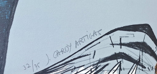 Joan Gardy Artigas: Lithographie 'Antillaise'