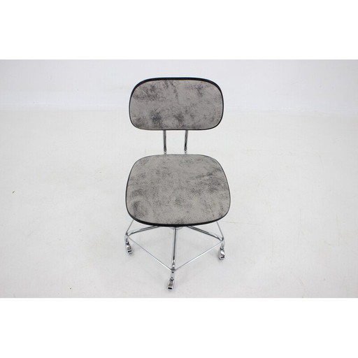 Vintage Bürosessel in Leder, Deutschland 1970er