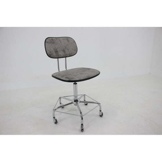 Image 1 of Vintage Bürosessel in Leder, Deutschland 1970er