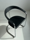 Arbben Canasta Designer-Stuhl mit Rohrgestell