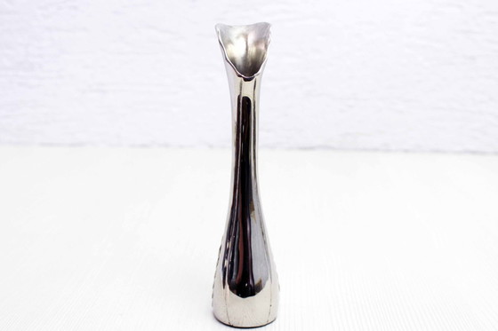 Image 1 of Vase Aus Metall Silber