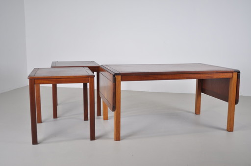 Vintage NN Salon-/Couchtisch + 2 passende Beistelltische.