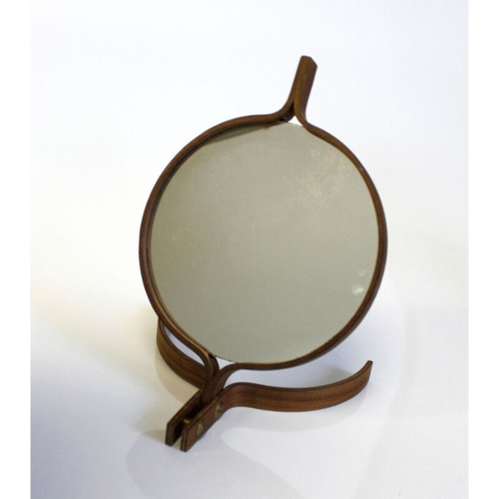 Image 1 of Alter Teakholzspiegel von Bech & Starup für Den Permanent Copenhagen, 1960