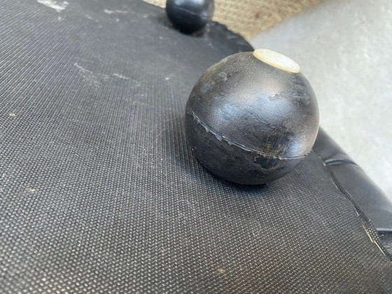 Image 1 of Mario Bellini - Camaleonda Sofa - 1972 Schwarzes genarbtes Leder