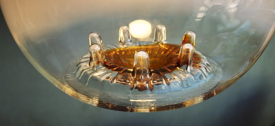 Image 1 of Große mundgeblasene Mazegna Pendelleuchte aus Murano