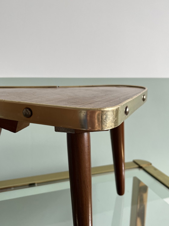 Image 1 of 1950/60er Jahre Formica-Pflanztisch