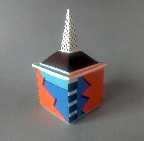 Image 1 of Postmoderne/Pop-Art Barbara Brenner 'Künstlerbox' Rosenthal Studio 1980'S