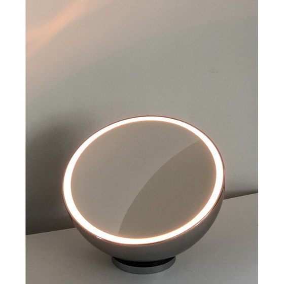 Image 1 of Tischlampe mit Spiegel Eyeball, Italien 1970