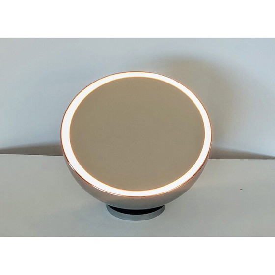 Image 1 of Tischlampe mit Spiegel Eyeball, Italien 1970