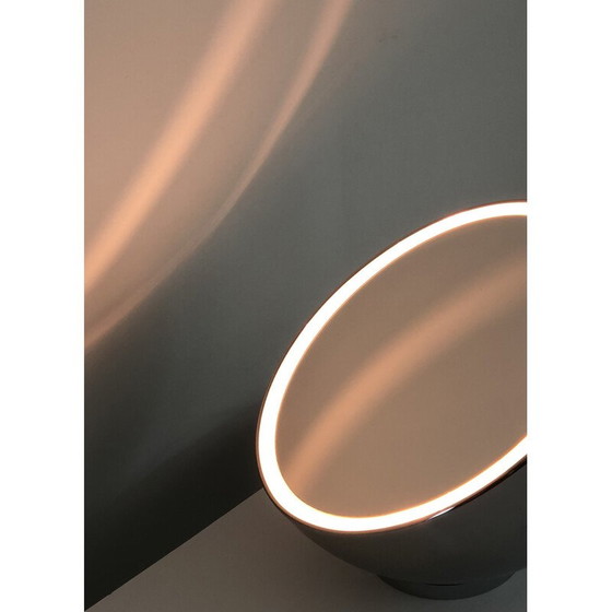 Image 1 of Tischlampe mit Spiegel Eyeball, Italien 1970