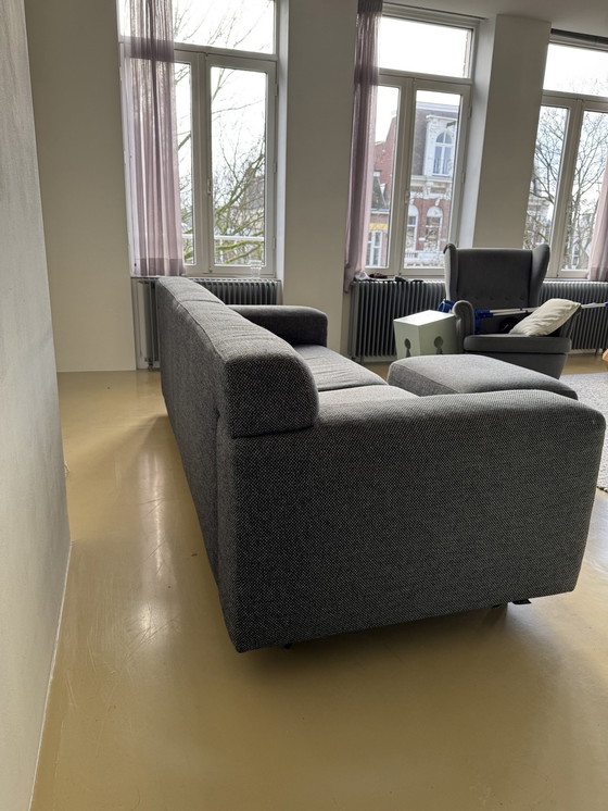 Image 1 of Montel Multi Plus 3-Sitzer-Sofa mit Fußhocker