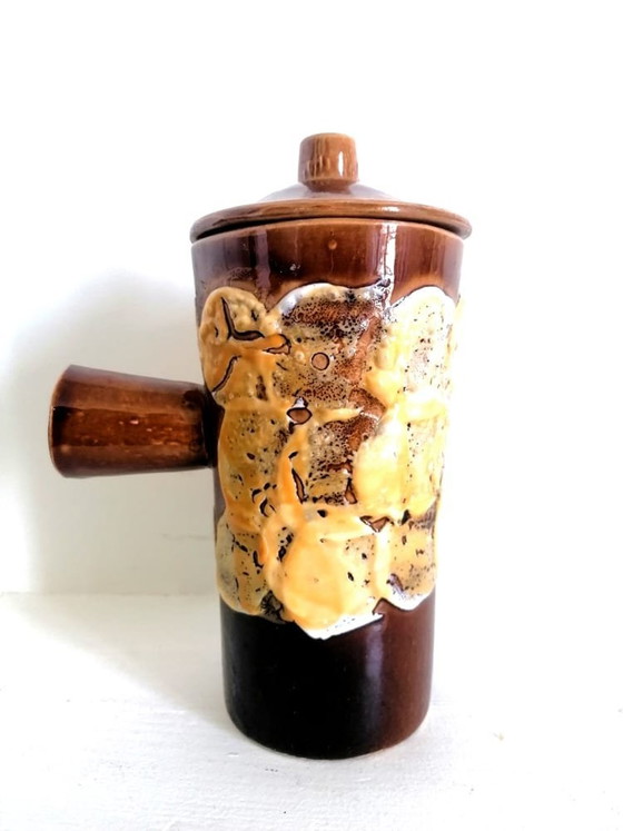 Image 1 of Kaffeeservice Aus Keramik Vintage Fat Lava 1960