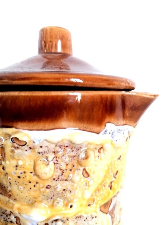 Image 1 of Kaffeeservice Aus Keramik Vintage Fat Lava 1960