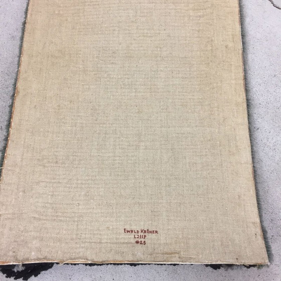 Image 1 of Alter Wandteppich von Ewald Kroner für Schloss Hackhausen, Deutschland 1970