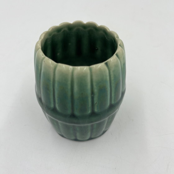 Image 1 of Art Deco Vase Von Der Faïencerie Thulin