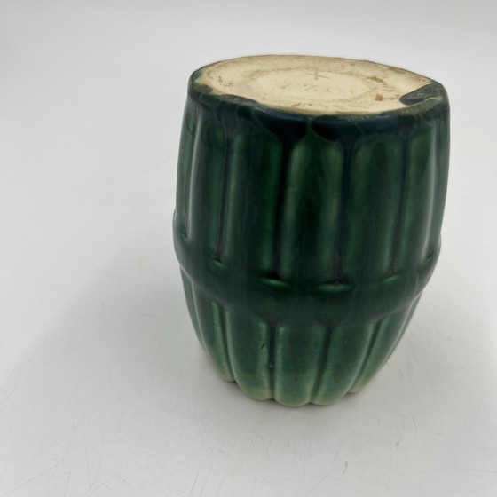 Image 1 of Art Deco Vase Von Der Faïencerie Thulin