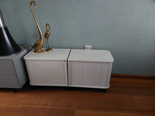 Vintage-Rolltorschränke