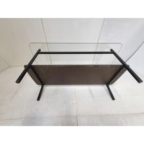 Image 1 of Vintage Couchtisch aus Glas, 1950