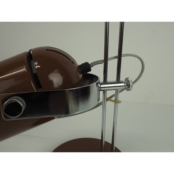 Image 1 of Verstellbare Tischleuchte aus Metall und Chrom von Stanislav Indra für Combi Lux, Tschechoslowakei 1970