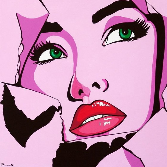 Image 1 of Gemälde - Tim Tilman - Pretty Woman - Pop Art - 2020
