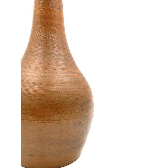 Image 1 of Mid Century Steingut Tischlampe, Frankreich 1950er Jahre