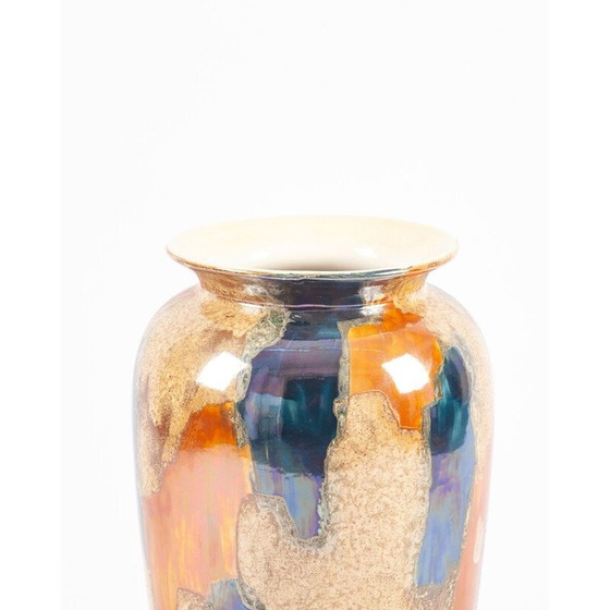 Image 1 of Bodenvase aus polychromer Keramik für Scheurich, 1960