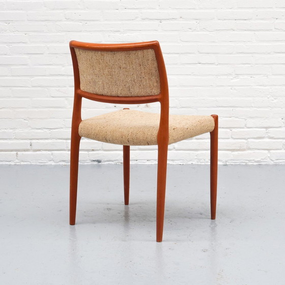Image 1 of Niels Møller Modell 80 Esszimmerstuhl '60er Jahre
