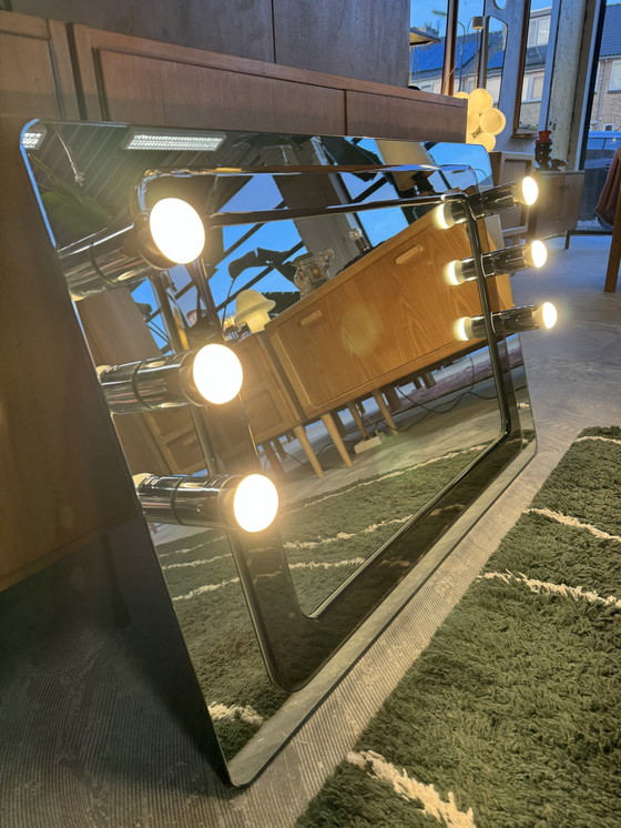 Image 1 of Glamouröser Hollywood-Eitelkeitsspiegel von Isa Italy