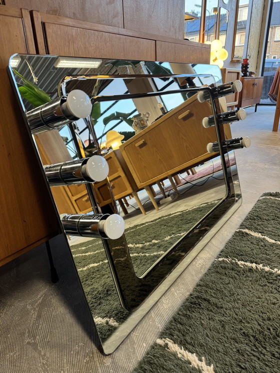 Image 1 of Glamouröser Hollywood-Eitelkeitsspiegel von Isa Italy