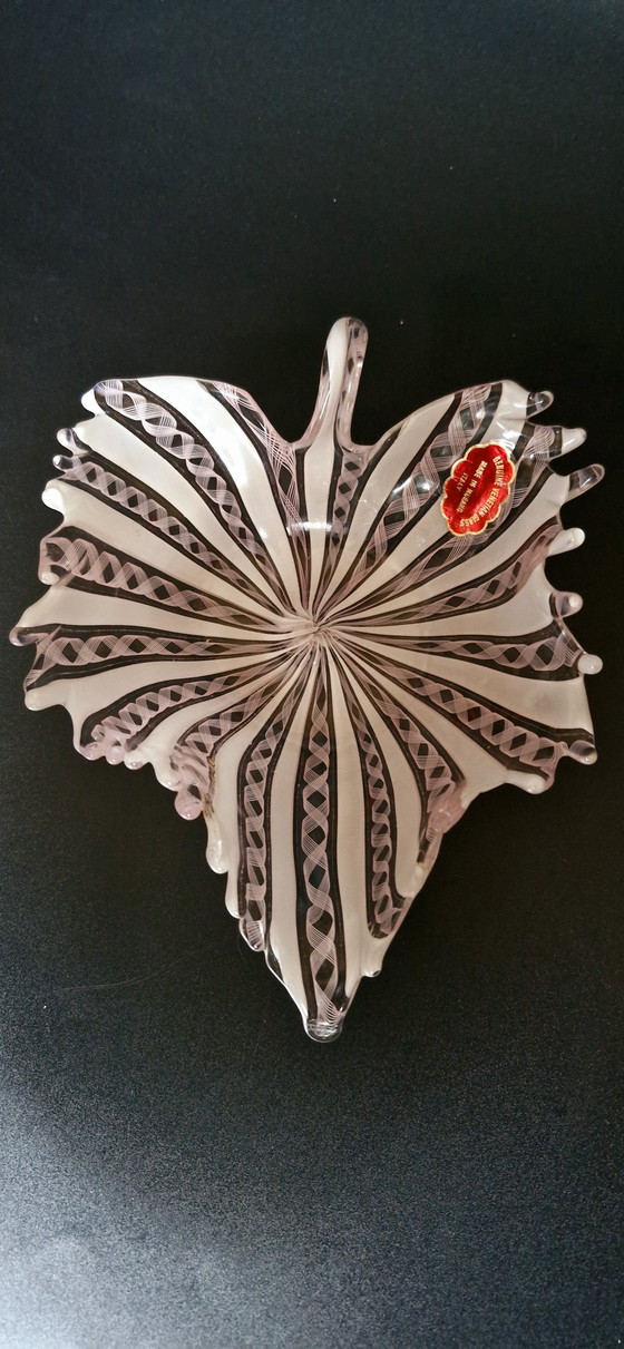 Image 1 of 50er Jahre Muranoglas Zanfirico Dekorativer Tafelaufsatz