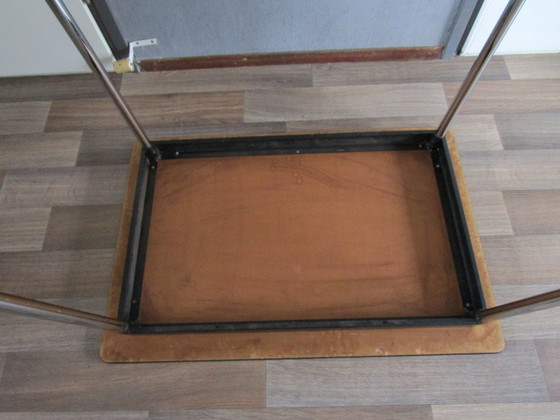 Image 1 of Formica Esstisch + 2 Stühle 50er Jahre