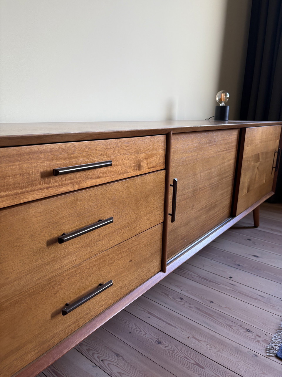 West elm mid century sideboard discount