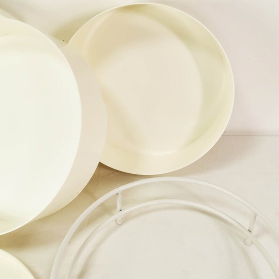 Image 1 of Modularer Kunststofftisch im Vintage-Stil von T. Richardson, C. Brill und A. Williams für Ikea, 2014