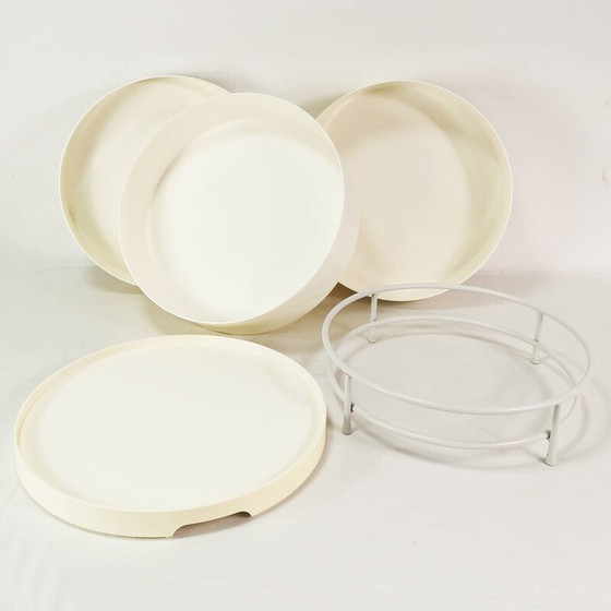 Image 1 of Modularer Kunststofftisch im Vintage-Stil von T. Richardson, C. Brill und A. Williams für Ikea, 2014