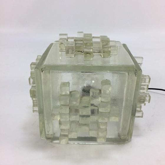 Image 1 of Italienische Kristall-Lampe "Apis", 1960er Jahre