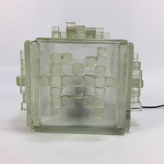 Image 1 of Italienische Kristall-Lampe "Apis", 1960er Jahre