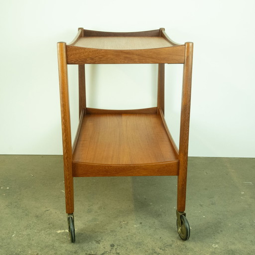 Servierwagen Von Opal, Teak, 1960Er Jahre